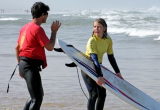 La decouverte du surf